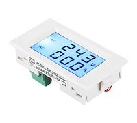 Cryfokt Compteur de Courant de Tension CA avec Transformateur de Courant de Précision, écran LCD pour la Précision des Mesures, Blanc (WHITE)