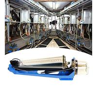 Cryfokt Compteur de Lait pour Salle de Traite, Machine à Traire pour Animaux, PSU Transparent Efficace 31kg pour le Bétail