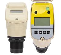 Cryfokt Compteur de Niveau à Ultrasons LCD, Transmetteur à Faible Taux de Défaillance pour L'industrie Pétrolière, Capteur D'installation Facile pour le Contrôle des Processus Industriels (0-15