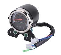 Cryfokt Compteur de Vitesse de Moto à LED, Odomètre pour GN125, Double Fonction, Conception Antichoc de Haute Précision
