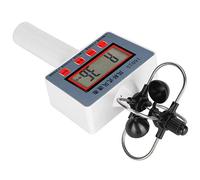 Cryfokt Compteur de Vitesse du Vent Numérique LCD, Anémomètre Portable de Style Tasse, Instrument D'enseignement de la Géographie à Faible Consommation D'énergie pour L'environnement Marin