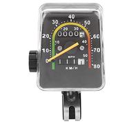 Cryfokt Compteur Kilométrique Mécanique de Vélo, étanche, Durable, Mesure Précise pour Vélos de Montagne, Plastique, 4.72 * 3.15 * 2,16 Pouces