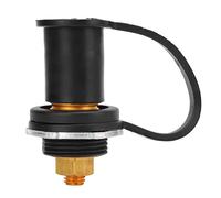 Cryfokt Connecteur de Borne de Batterie 250 A, 3/8 Pouces, Code Couleur, avec Capuchon Anti-poussière, pour Systèmes D'alimentation, Voitures, Camping-cars, Bateaux, Caoutchouc, Alliage de Zinc,