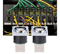 Cryfokt Connecteur RJ45 à Angle Droit, Isolant Ignifuge Durable, Parfait pour les Câbles D'aviation, Paquet de 2