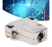 Cryfokt Connecteur Série D-SUB, Coque Métallique Ignifuge, Adaptateur Série D'interface Mâle à 15 Broches pour Le Soudage