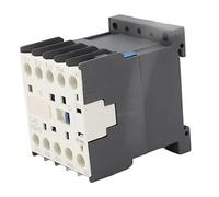 Cryfokt Contacteur Tripolaire Compact 9A avec 4 Contacts Auxiliaires NO