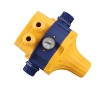 Cryfokt Contrôleur Automatique de Pompe à Eau, Pressostat électronique 145PSI, Protection Réglable contre les Pénuries pour la Pompe Domestique à Plusieurs étages en Acier Inoxydable Matériau: ABS