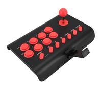 Cryfokt Contrôleur de Jeu de, Joystick Ergonomique pour IOS PC, Confort de Jeu, Style Rétro (BLACK)
