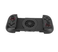 Cryfokt Contrôleur de Téléphone de Jeu Extensible, Double Moteurs de Vibration pour IOS Hall Joystick Noir pour Divers Jeux
