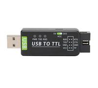 Cryfokt Convertisseur TTL, Adaptateur Industriel Robuste | Protection par fusible à récupération automatique, débit de données jusqu\'à 3 Mbps, prend en charge