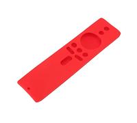 Cryfokt Coque de Protection Antidérapante en Silicone pour Télécommande Mi Box S 4K, Coque de Télécommande Antichoc pour Mi TV Stick, Matériau en Silicone Doux pour la Peau (Rouge)