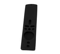 Cryfokt Coque de Protection Antidérapante en Silicone pour Télécommande Mi Box S 4K, Coque de Télécommande Antichoc pour Mi TV Stick, Matériau en Silicone Doux pour la Peau (Ensemble Noir)