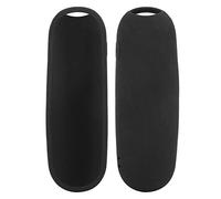 Cryfokt Coque de Protection en Silicone pour Télécommande Q TV, Peau de Protection Noire Antidérapante pour Une Réception Fluide du Signal, Convient à Les Utilisateurs, Matériau