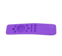 Cryfokt Coque de Télécommande en Silicone Antichoc pour Smart TV, Coque de Protection Antidérapante pour Télécommande TV, Installation Facile, pour Usage Familial, 17 X 4,1 X 2 Cm (Purple)