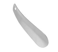 Cryfokt Corne à Chaussures en Acier Inoxydable, Cuillère à Chaussure Portable, Langue, Aide Facile pour les Voyages, 15.5x4.4cm, 1 unité