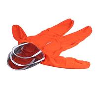 Cryfokt Costume D'apiculture pour Enfants, avec Capuche en Voile, Anti-insectes Mordants, en Polyester et Coton (L) (L)