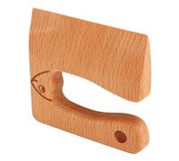 Cryfokt Coupe-Bois pour Enfants, Couteau à Fruits et Légumes Sain et Sûr, Outil de Cuisine Montessori pour Les Tout-Petits, Cadeau à Usage Domestique en Plein Air pour Enfants en Hêtre (Poisson)