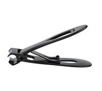 Cryfokt Coupe-ongles Incisif en Acier Inoxydable, Coupe-doigt, Ciseaux pour Pédicure Podologique avec Levier, Principe D'économie D'effort, pour Hommes et Femmes, Noir 6,9 X 1,2 Cm (BLACK)