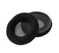 Cryfokt Coussin d'oreille en Remplacement, 2 Pcs de Réduction de Bruit Confortable Remplacement des Coussinets pour K701 K702 (Black)