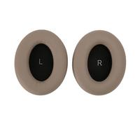 Cryfokt Coussinets d'oreille de Remplacement pour Casque sans Fil Momentum 4, Mousse à Mémoire de Forme, Isolation Phonique Confortable, 2 Tampons en Coton