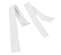 Cryfokt Couvercle de Cuisinière de 25 Pouces, Joint de Remplissage de Four Résistant à la Chaleur et à L'huile pour Ustensiles de Cuisine, Comptoir de Cuisine en Résine de Silicone, 2 Pièces (63,5