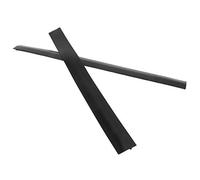 Cryfokt Couvercle de Cuisinière de 25 Pouces, Joint de Remplissage de Four Résistant à la Chaleur et à L'huile pour Ustensiles de Cuisine, Comptoir de Cuisine en Résine de Silicone, 2 Pièces (63,5