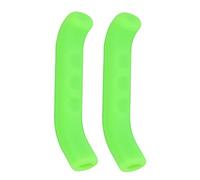 Cryfokt Couvercle de Levier de Frein de Vélo, Poignées Antidérapantes, Protection étanche pour Vélo de Route et de Montagne, Accessoire de Cyclisme en Silicone 5 Couleurs (GREEN)
