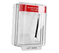 Cryfokt Couvercle de Point D'appel D'Incendie, Protection de Station de Traction Manuelle avec Conception Transparente étanche à l'eau IP67 et à la Chaleur, pour la sécurité Incendie