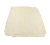 Cryfokt Couverture Carrée Imperméable en Polyester Enduit d'argent pour Spa, Protection Contre la Poussière, la Neige et Le Soleil, Résistante aux Intempéries (Beige)
