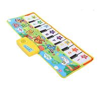 Cryfokt Couverture de Clavier de Piano Pliable pour Enfants, Jouet éducatif pour Les Capacités Cognitives et Le Développement de la Mémoire - Tapis de Jeu pour Clavier Musical pour Enfants de 3 Ans