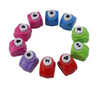 Cryfokt Crafts Hole Punch, 10 Motifs Punch -Craft Set pour le Travail Utilisation Quotidienne