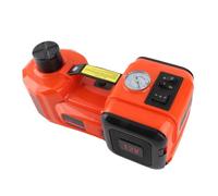 Cryfokt Cric de Voiture Hydraulique électrique de 5 Tonnes, élévateur Automatique Compact pour Changement de Pneu d'urgence en Bordure de Route avec Lumière LED