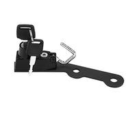 Cryfokt Crochet de Montage de Verrouillage de Casque de Précision adapté pour MT-09 FZ-09 FJ-09 XSR900 Système de Verrouillage sécurisé à clé 2014-2017 Riders 186g/6,6oz