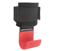 Cryfokt Crochet de Support D'haltérophilie Protège-poignet Réglable Confortable pour L'entraînement de Puissance Gym Powerlifting pour les Amateurs D'haltérophilie Nylon + SBR comme Images Montrées