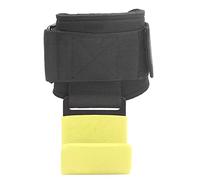 Cryfokt Crochet de Support D'haltérophilie Protège-poignet Réglable Confortable pour L'entraînement de Puissance Gym Powerlifting pour les Amateurs D'haltérophilie Nylon + SBR comme Images Montrées