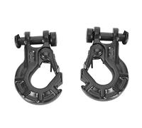 Cryfokt Crochet de Treuil en Métal RC, Crochet de Remorque Léger et Durable pour Warn 1/10 RC Chenille