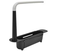 Cryfokt Cryfokt Support D'évier Télescopique Réglable, Extensible de Grande capacité, Support de Rangement pour évier, Barre à Serviettes pour évier de Cuisine, Installation Facile pour le Nettoyage