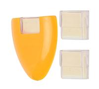 Cryfokt de Craie de Tailleur, Outils de Couture pour Vêtements, Blocs de Craie en Plastique pour la Fabrication de Chaussures, le Marquage de Motifs et L'artisanat Fait à la Main (YELLOW)