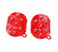 Cryfokt de Massage Corporel avec Billes Roulantes, Gants de Drainage Lymphatique pour les Mains, Masseur Portable avec Boules Roulantes Ergonomiques pour Soulager et Détendre les Muscles de Tout le