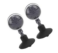 Cryfokt Diffuseur de Bulles de Pierre à Air Petites Bulles Denses Bon Effet D'oxygénation Aquarium Réservoirs de Nutriments Hydroponiques Pièce de Coton de Remplacement Ventouse (Plastique, Paquet