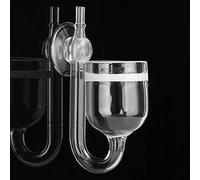 Cryfokt Diffuseur de CO2 pour Aquarium avec Raffineur de Verre, efficacité de Diffusion élevée, Résistant aux Acides et aux Alcalis, Design Petit et Beau, Améliore Le Taux de Dissolution du CO2,