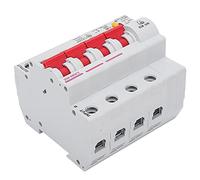 Cryfokt Disjoncteur WiFi Intelligent, Commutateur de Télécommande avec Application Mobile et Antenne WiFi Intégrée, pour Système électrique Domestique et Commercial AC220V (4P 80A)