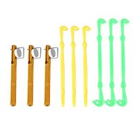 Cryfokt Dispositif D'hameçon de Matériel de Pêche, Ensemble D'outils de Nœud de Pêche Portable pour Une Utilisation Facile, adapté aux Petits Hameçons de Taille Mini pour Les Amateurs de