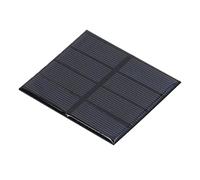 Cryfokt DIY Solar Panel 0.6W Polysilicon Battery Charger for Home Power