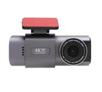 Cryfokt Double Caméra de Tableau de Bord 4K Avant et Arrière, Caméra Arrière 1080P, Commutable 2,5K, Grand Angle 135° Avant 100°, Contrôle par Application WiFi, Enregistrement en