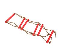 Cryfokt Échelle d'escalade pour Enfants, Jouet d'exercice Dynamique en Plastique pour la Maison et Plus Encore, 11,8x1,2x78,7 Pouces, Rouge