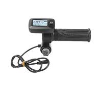 Cryfokt Écran intégré D'accélérateur, Connexion de Câble Efficace, Réglage à la Demande pour Vélo Tout-terrain électrique Tuttio Soleil 01, Matériau ABS