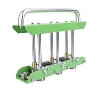 Cryfokt Edge Roller Cintreuse de Toiture en Métal de qualité Supérieure, Machine à Cintrer en Acier pour Tôle de Calibre 29 à 22, Réglage de L'angle de 0 à 90 Degrés, Prise Améliorée pour les (GREEN)