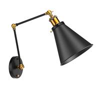 Cryfokt Elegant Vintage Wall Lamp Adjustable Design for Living Room and