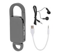 Cryfokt Enregistreur à Commande Vocale 64 Go, Enregistreur Vocal Numérique Porte-clés avec Lecture et Réduction du Bruit, avec Microphone Dynamique Intelligent, pour Conférences, (Mémoire de 64 Go)